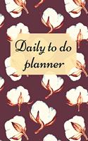 Daily to do planner: To-Do List Notebook, Planner, Daily Checklist, 6x9 inch