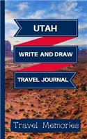 Utah Write and Draw Travel Journal