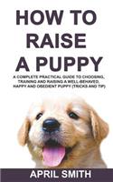 How to Raise a Puppy: A Complete Practical Guide to Choosing, Training and Raising a Well-Behaved, Happy and Obedient Puppy (Tricks and Tip)