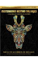 Colorear contra el estrés (Misteriosas bestias salvajes)