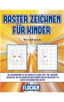 Wie zeichnest du (Raster zeichnen für Kinder - Flächen): Dieses Buch bringt Kindern bei, wie man Comic-Tiere mit Hilfe von Rastern zeichnet(6 Wie Zeichnest Du)