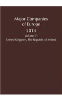 Major Companies of Europe 2014