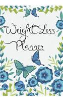 Weight Loss Planner: Diet Diary, Food Diary for Weight Watchers, Slimming World, Journal Notebook, Weight loss- 7x10 inches-Paperback