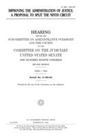 Improving the Administration of Justice