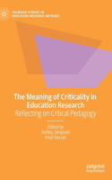 Meaning of Criticality in Education Research