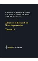 Advances in Research on Neurodegeneration