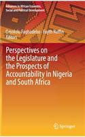 Perspectives on the Legislature and the Prospects of Accountability in Nigeria and South Africa