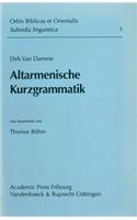 Altarmenische Kurzgrammatik