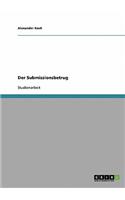 Der Submissionsbetrug