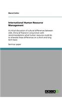 International Human Resource Management