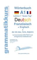 Wörterbuch Deutsch - Französisch - Englisch Niveau A1