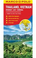 Thailand & Vietnam Marco Polo Map: (Marco Polo Maps)