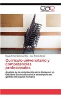 Curriculo Universitario y Competencias Profesionales