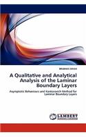 Qualitative and Analytical Analysis of the Laminar Boundary Layers