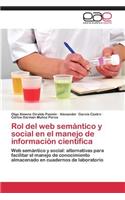 Rol del Web Semantico y Social En El Manejo de Informacion Cientifica