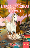 Libro da Colorare di Cavalli