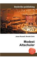 Modest Altschuler: (English)