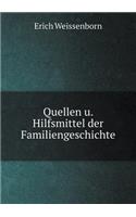 Quellen U. Hilfsmittel Der Familiengeschichte