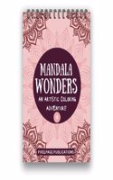Mandla Wonders - An Artistic Colouring Adventure (A5 Size) (Mandala 05)
