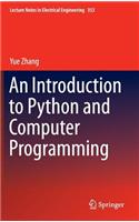 Introduction to Python and Computer Programming