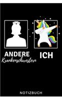 Andere Krankenschwestern Ich Notizbuch: A5 Notizbuch KARIERT für Krankenschwestern - Pflege Bücher - Altenpflege - Geschenkidee für zukünftige Pfleger Krankenschwestern - Schichtplaner - T