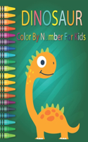 Dinosaur Color By Number