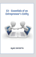 E3 - Essentials of an Entrepreneur's Entity