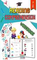 Reading Comprehension Workbook: Preschool & Kindergarten Activity Book for Classroom and Home, Boost Grammar and Reading Comprehension Skills