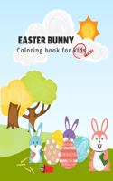 Easter Bunny Coloring Book For Kids