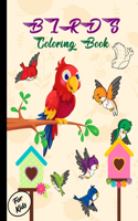 Birds Coloring Book for Kids