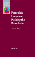 Formulaic Language: Pushing the Boundaries E-Book