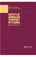 Aspects of Anomalous Transport in Plasmas