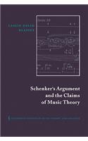 Schenker's Argument and the Claims of Music Theory