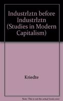 Industiarlization before Industiarlization