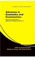 Advances in Economics and Econometrics: Volume 2: Theory and Applications, Ninth World Congress