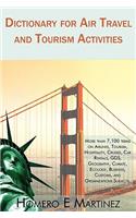 Dictionary for Air Travel and Tourism Activities