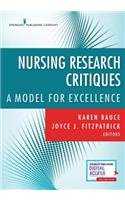 Nursing Research Critiques