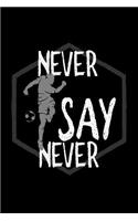 Never say never