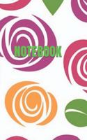 Notebook: Floral notebooks and journals, 120 blank lined pages, 6'*9' inches, Floral notebook forwomen and men