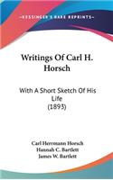 Writings of Carl H. Horsch