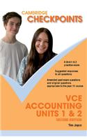 Cambridge Checkpoints Vce Accounting Units 1 and 2