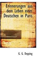 Erinnerungen Aus Dem Leben Eines Deutschen in Paris