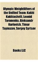 Olympic Weightlifters of the Unified Team