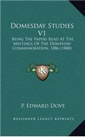 Domesday Studies V1