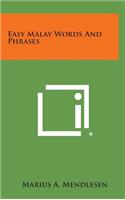 Easy Malay Words and Phrases