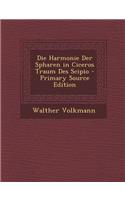Die Harmonie Der Spharen in Ciceros Traum Des Scipio