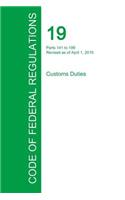 Code of Federal Regulations Title 19, Volume 2, April 1, 2015