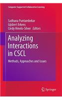 Analyzing Interactions in CSCL