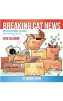 Breaking Cat News 2019 Wall Calendar