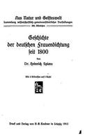Geschichte der deutschen Frauendichtung seit 1800